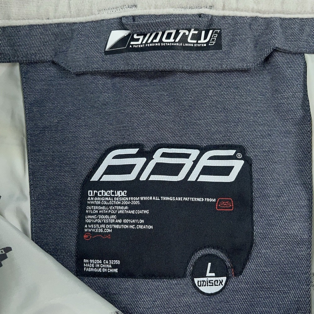 686‎ Smarty Cargo 3-In-1 Pant Charcoal Gray Size Large Unisex - Picture 4 of 16